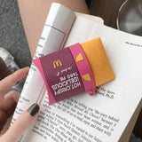 McDs Pie Airpods Case